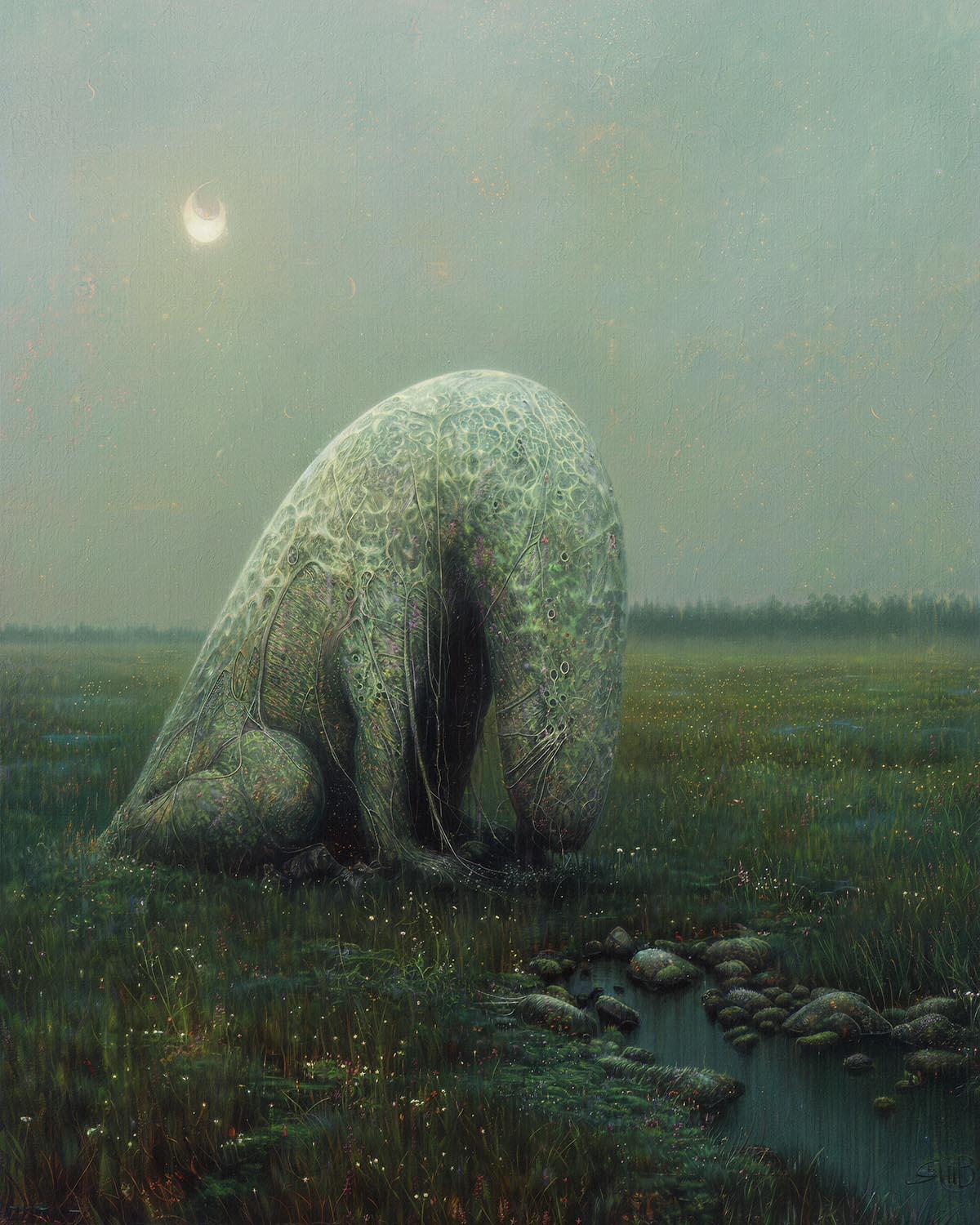 The moon creature